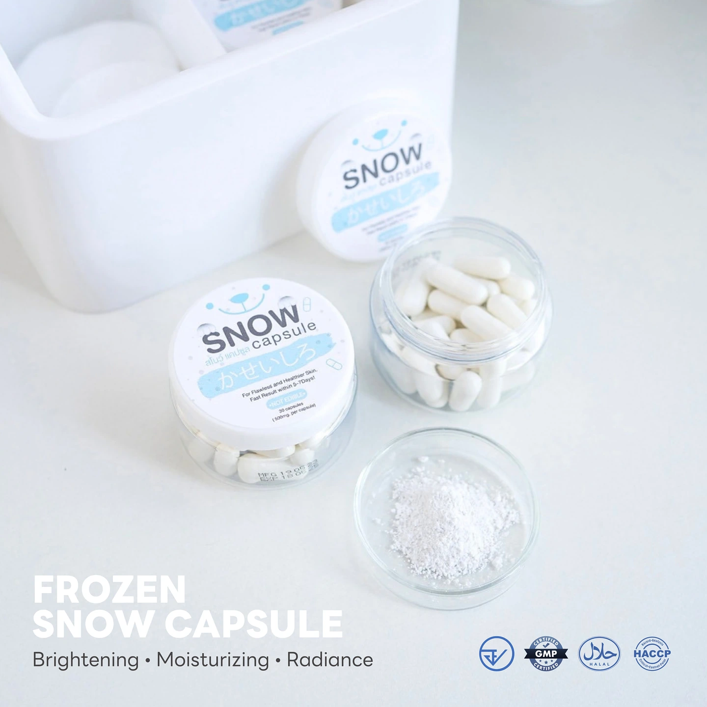 Frozen Snow Capsule